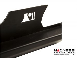 Jeep Wrangler JL XHD Rock Sliders - Black Steel - 4 Door